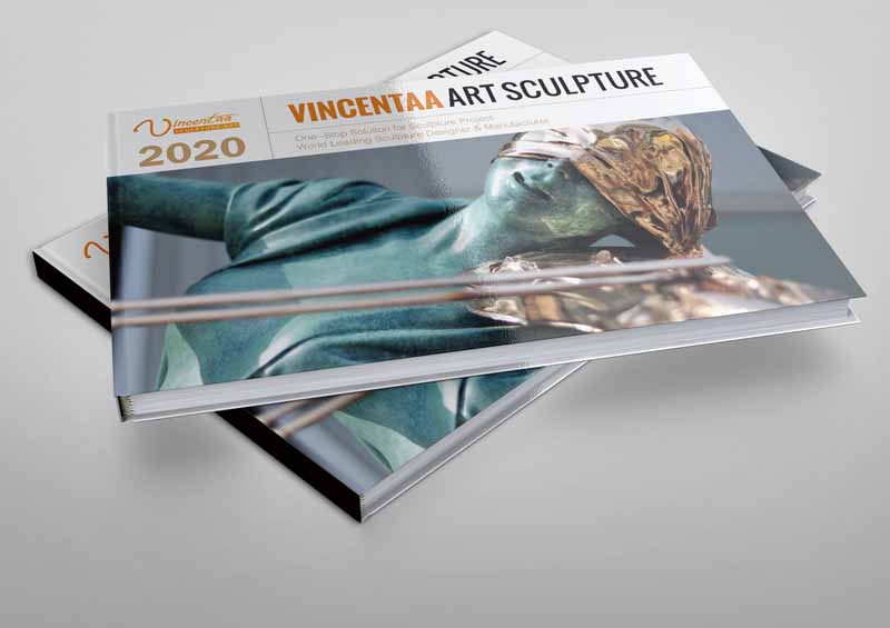 艺术雕塑品宣传册